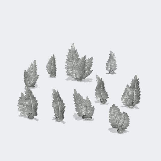Produktfoto Miniatur Möbel, Einrichtung Diorama und Modellbau  0: Pflanzen und Gewächse: 10 Farne