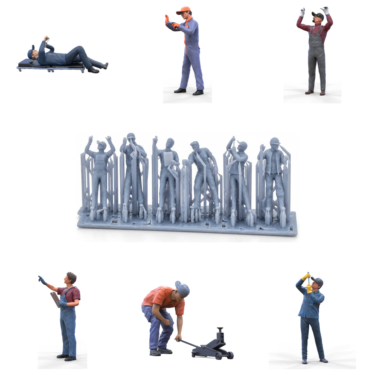 3drifter-miniatures Mechaniker & Werkstatt Hauptbild