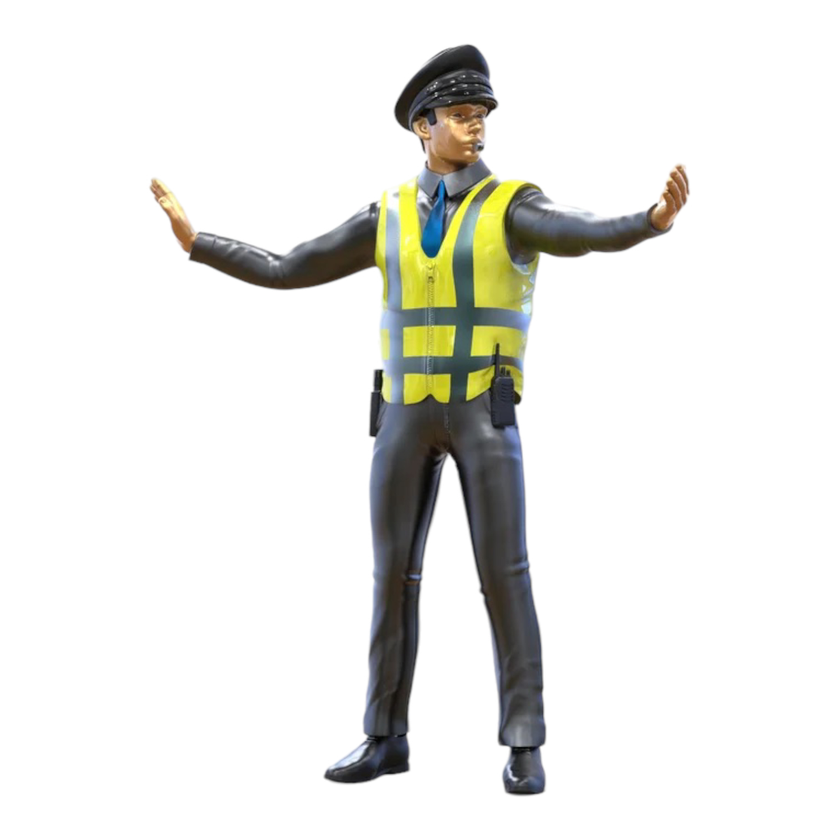 3drifter-miniatures Polizisten Figurenansicht 1