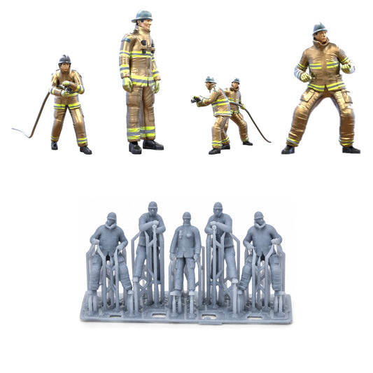 3drifter-miniatures Feuerwehrmänner Hauptbild