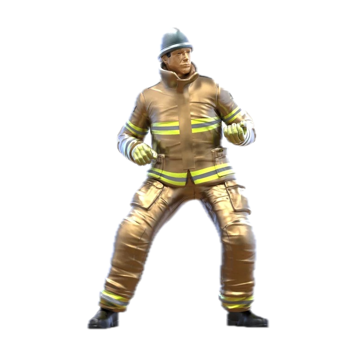 3drifter-miniatures Feuerwehrmänner Figurenansicht 4