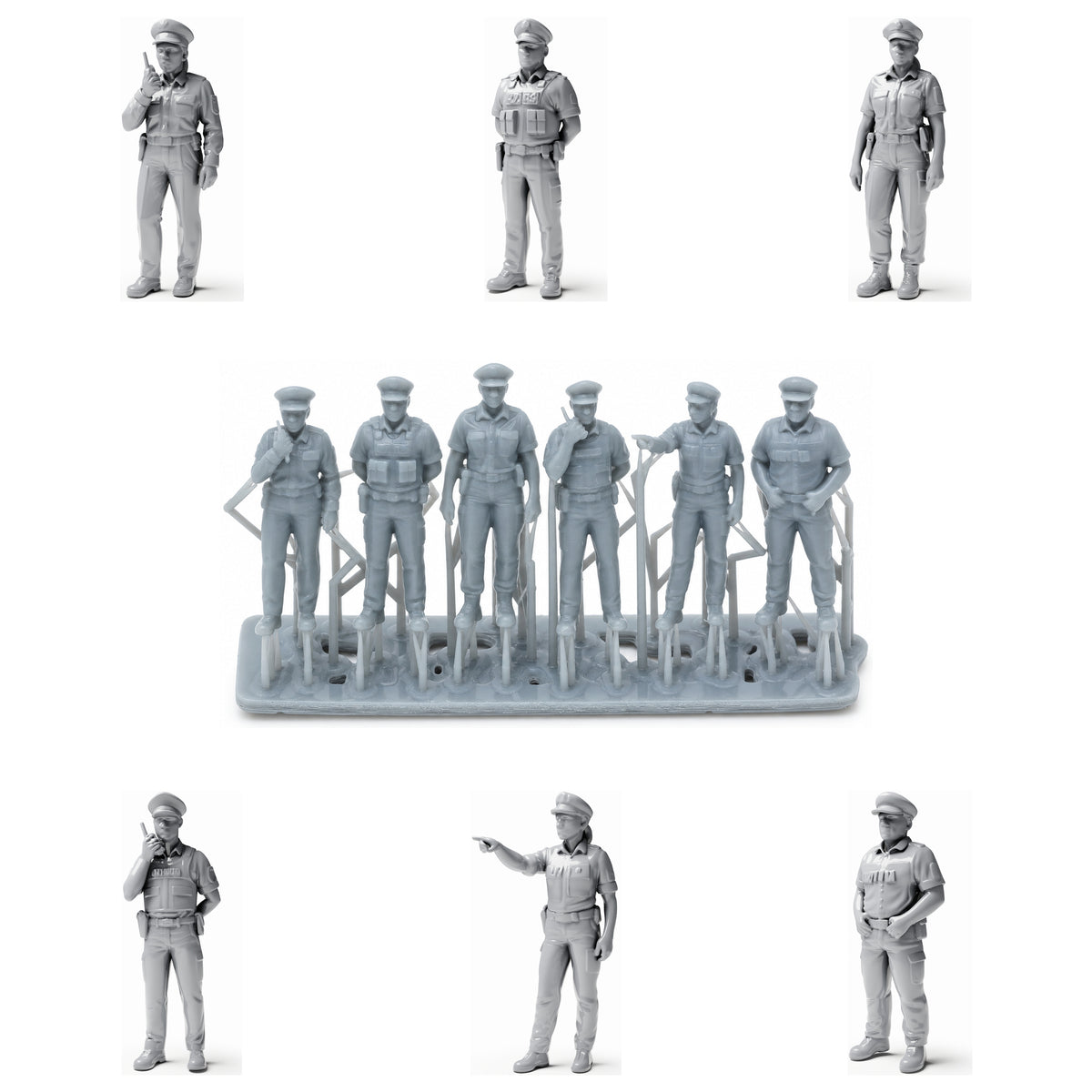 3drifter-miniatures Streifenpolizei Hauptbild