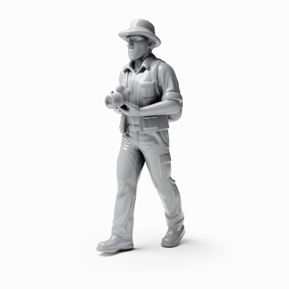 3drifter-miniatures Dschungelforscher & Abenteurer Figurenansicht 2
