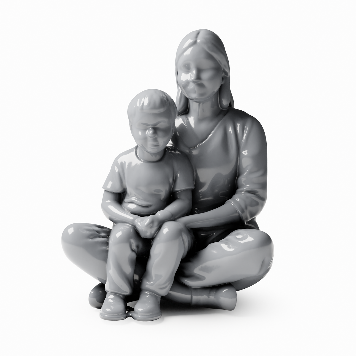 3drifter-miniatures Picknick & sitzende Figuren Figurenansicht 3