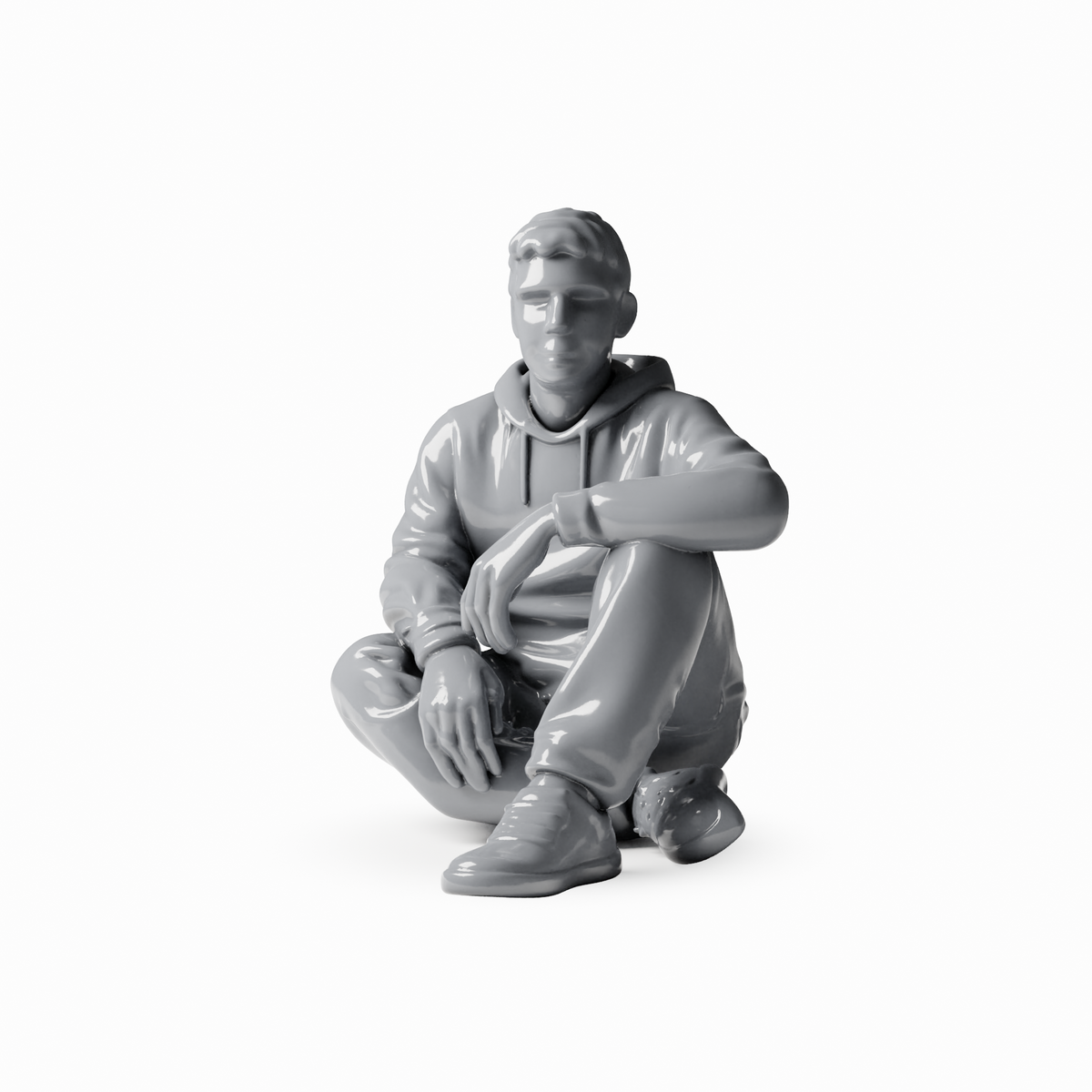 3drifter-miniatures Picknick & sitzende Figuren Figurenansicht 4