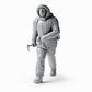 3drifter-miniatures Polarforscher Figurenansicht 3