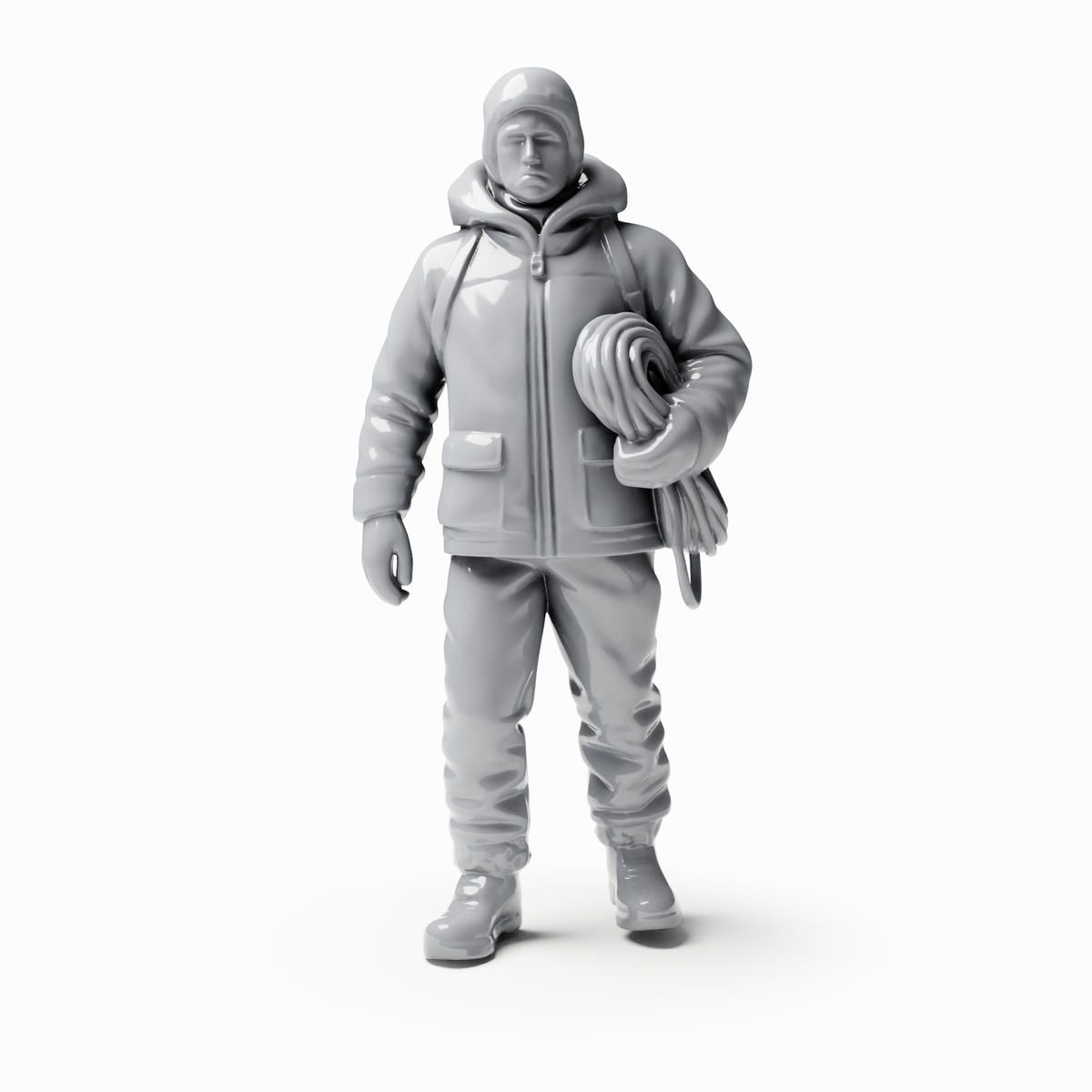 3drifter-miniatures Polarforscher Figurenansicht 4