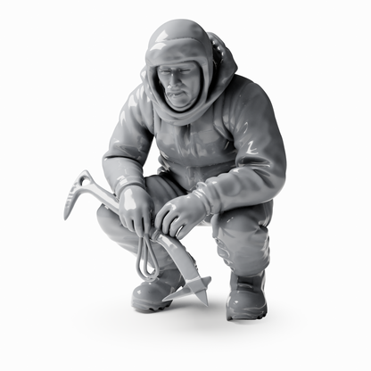 3drifter-miniatures Bergsteiger Figurenansicht 1