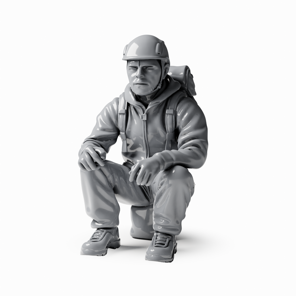 3drifter-miniatures Bergsteiger Figurenansicht 2
