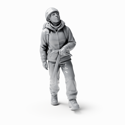 3drifter-miniatures Bergsteiger Figurenansicht 5