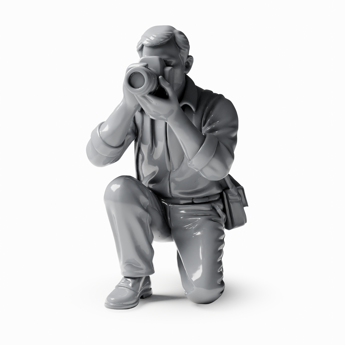 3drifter-miniatures Reporter & Kamerateam Figurenansicht 3