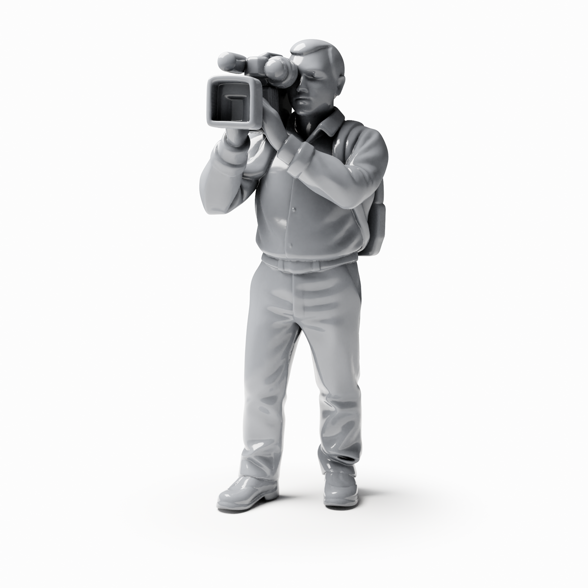 3drifter-miniatures Reporter & Kamerateam Figurenansicht 4