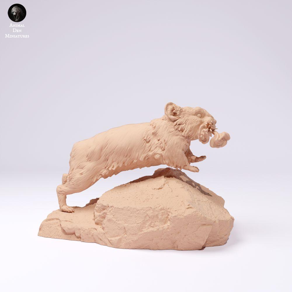 Produktfoto 1: Wildtier Tierfigur: Amerikanischer Pfeifhase - laufend (25_01_07)