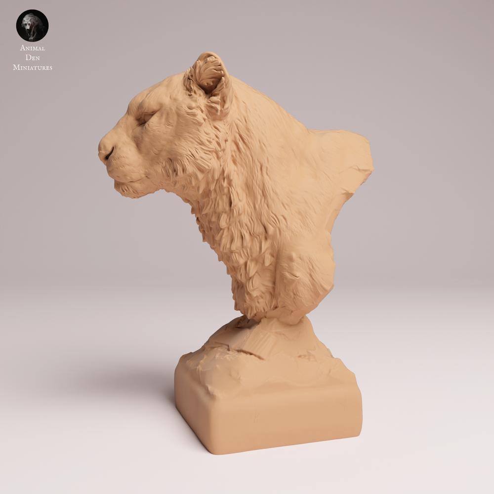 Produktfoto Tierfigur Animal Den Miniatures 1: Wildtier Tierfigur: Amurleopard - Büste (25_07_20)
