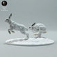 Produktfoto Tierfigur Animal Den Miniatures 0: Polar Tierfigur: Schneehasen - laufend (23_01_16)