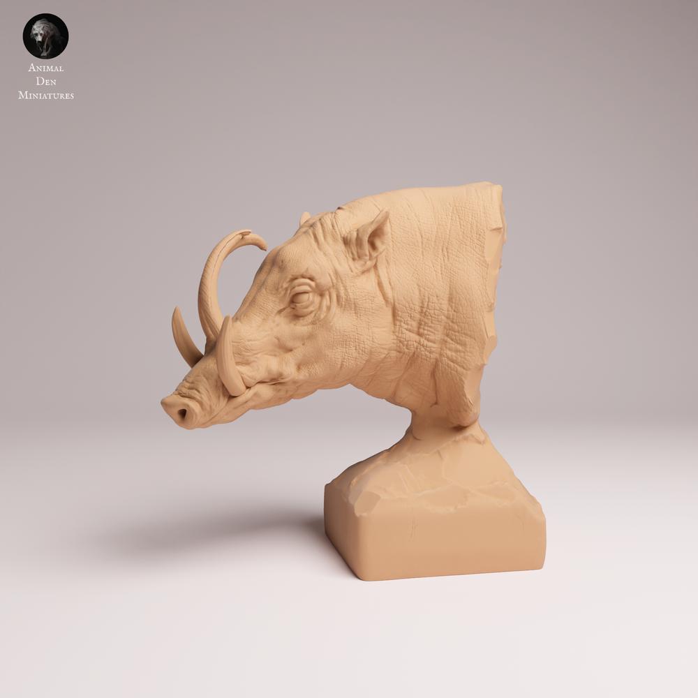 Φωτογραφία προϊόντος Tabletop 28mm Lord of the Print (LotP) 2: Άγριο ζώο φιγούρα: Σουλαβέζικο χοιρίδιο - Bueste (25_12_07)