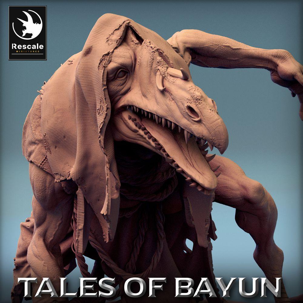 Produktfoto Tabletop 28mm Lord of the Print (LotP) 0: Tabletop Miniatur: Kikimora Ghul/Ghoul, schleichender Krähen-Kultist, Sumpfhexer, Knochenhüter, Dungeon-Boss (24_01_E1)