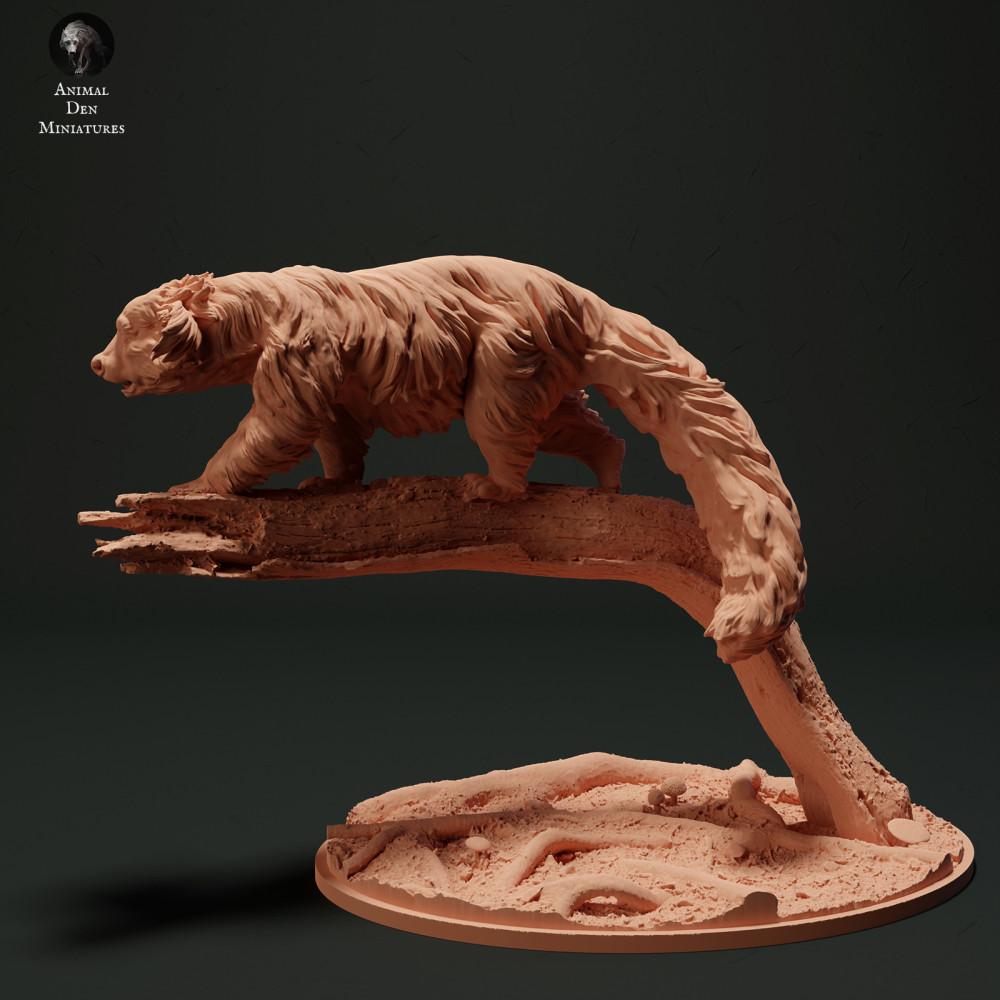Produktfoto Tierfigur Animal Den Miniatures 1: Wildtier Tierfigur: Binturong - Marderbär (23_05_10)