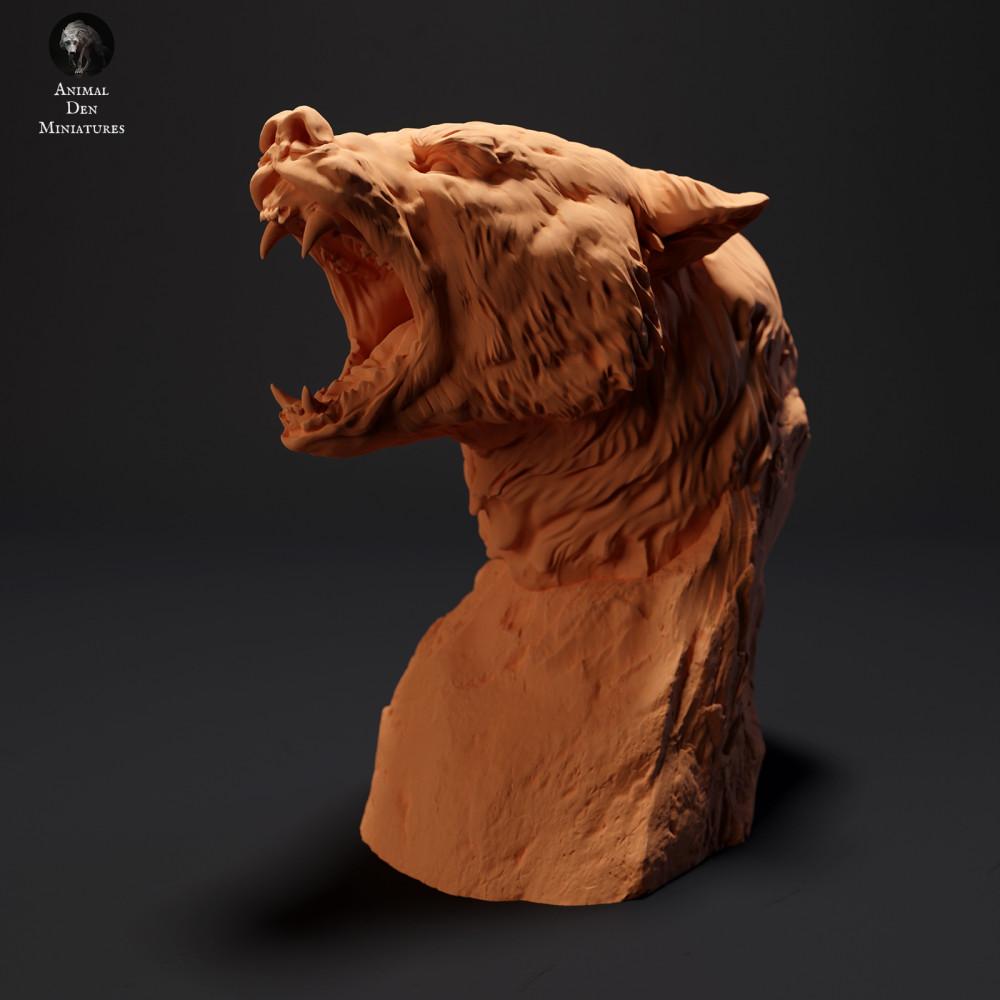 Produktfoto Tierfigur Animal Den Miniatures 1: Wildtier Tierfigur: Amerikanischer Schwarzbär - Büste (23_09_16)