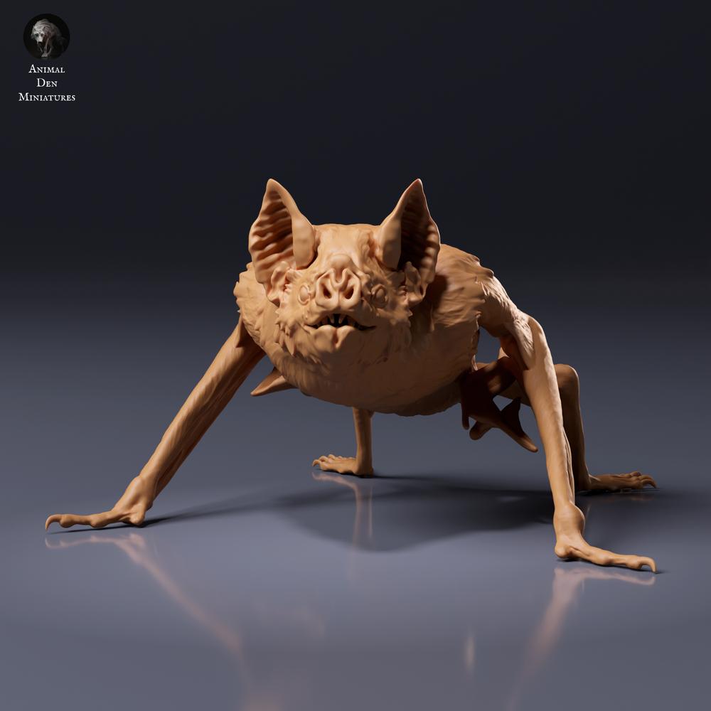 Φωτογραφία προϊόντος φιγούρα ζώου Animal Den Miniatures 6: Φιγούρα ζώου: Κοινή νυχτερίδα-βαμπίρ - σκυφτή (26_10_04)