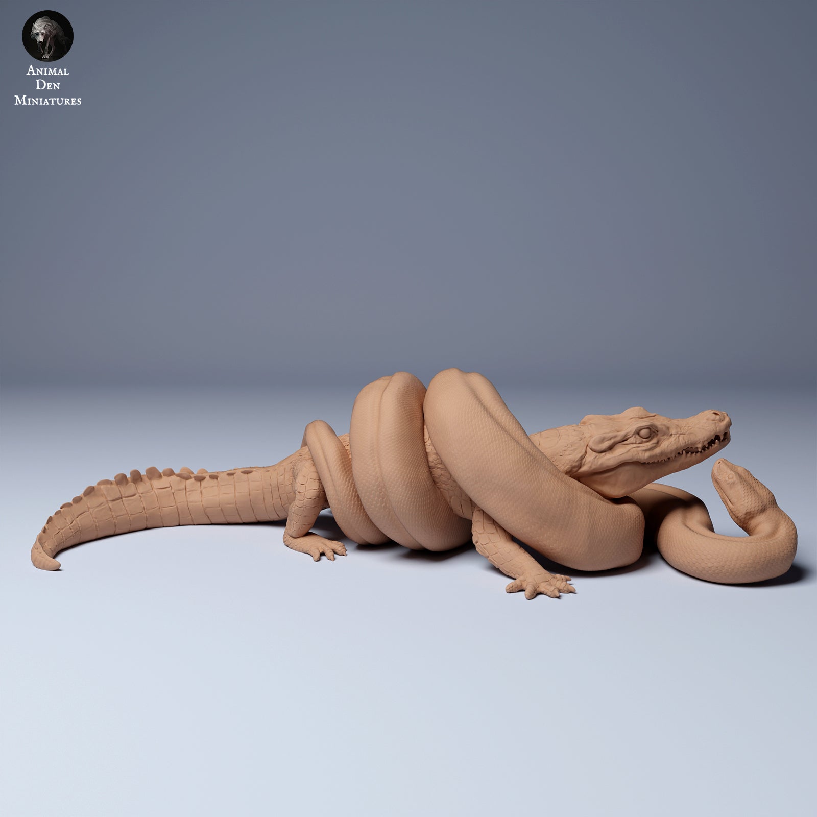 Produktfoto Tier Figur Diorama, Modellbau: 0: Anakonda kämpft mit Cayman: Tiere aus Südamerika