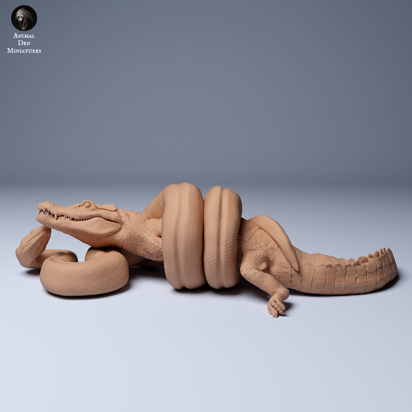 Produktfoto Tier Figur Diorama, Modellbau: 0: Anakonda kämpft mit Cayman: Tiere aus Südamerika