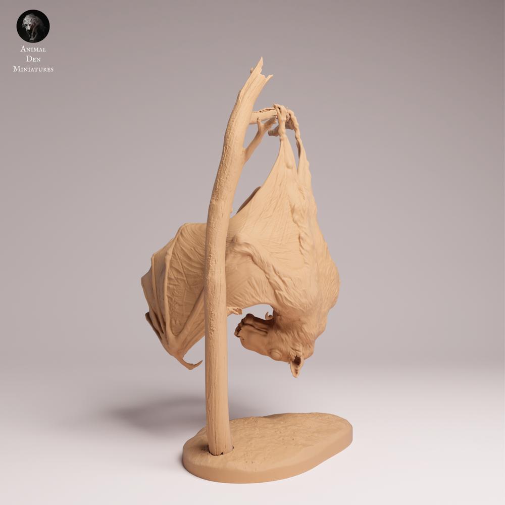 Produktfoto Tabletop 28mm Lord of the Print (LotP) 0: Wildtier Tierfigur: Hammerkopf-Flughund - fliegend (25_12_01)