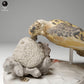 Zdjęcie produktu, figurka zwierzęcia Animal Den Miniatures 2: figurka zwierzęcia morskiego: żółw szylkretowy - żerujący (24_05_04)