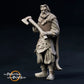 Produktfoto mittelalterliche historische Figur 75mm Scale The Printing Goes Ever On (TPGEO)  0: Mittelalterliche Figuren Ritter Wächter A - 75mm Modelle - Königliche Familie