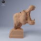 Produktová fotografie zvířecí figurky Animal Den Miniatures 2: Figurky divokých zvířat: Busta hrocha (24_03_13)