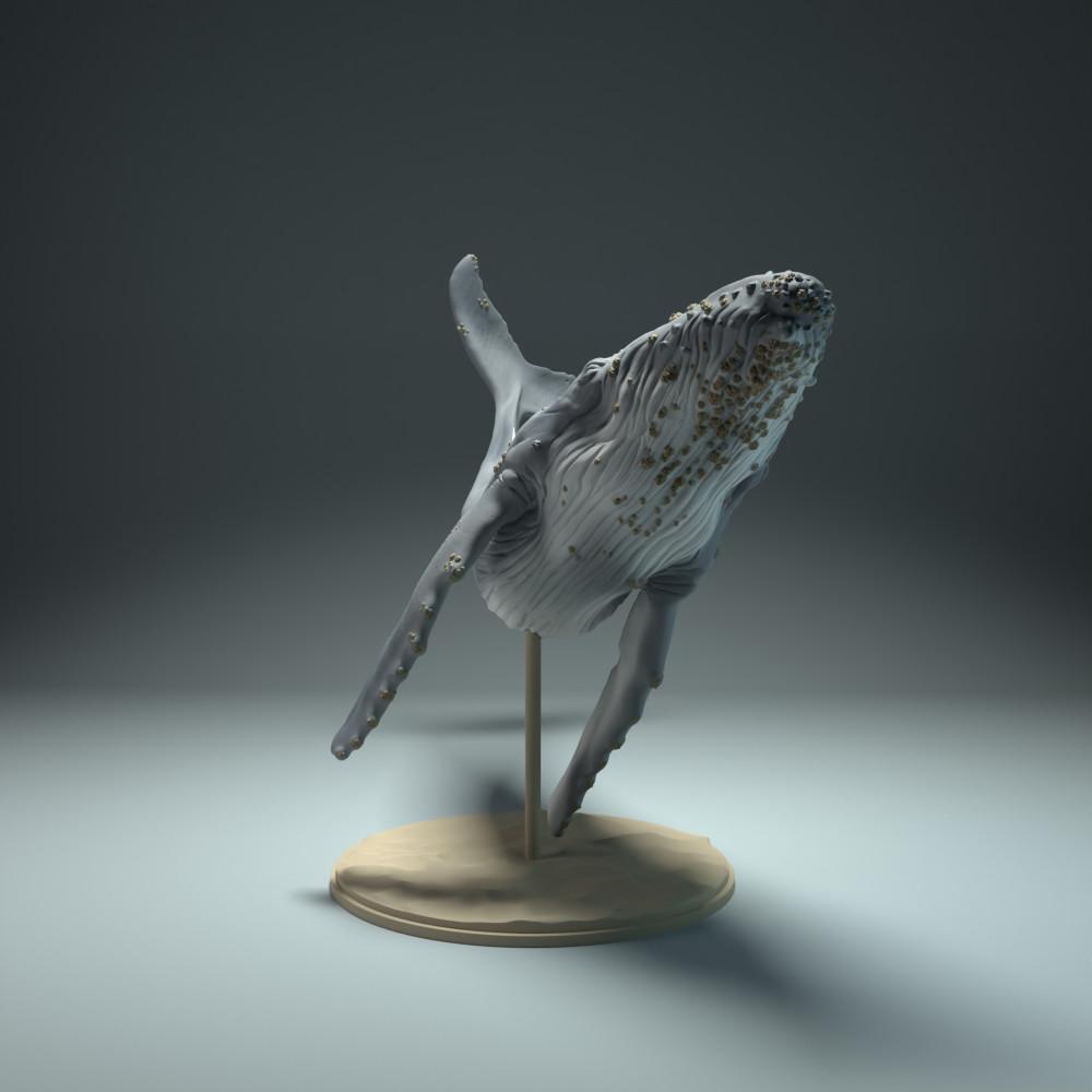 Produktfoto Tierfigur Animal Den Miniatures 0: Meerestier Tierfigur: Buckelwal (22_09_03)