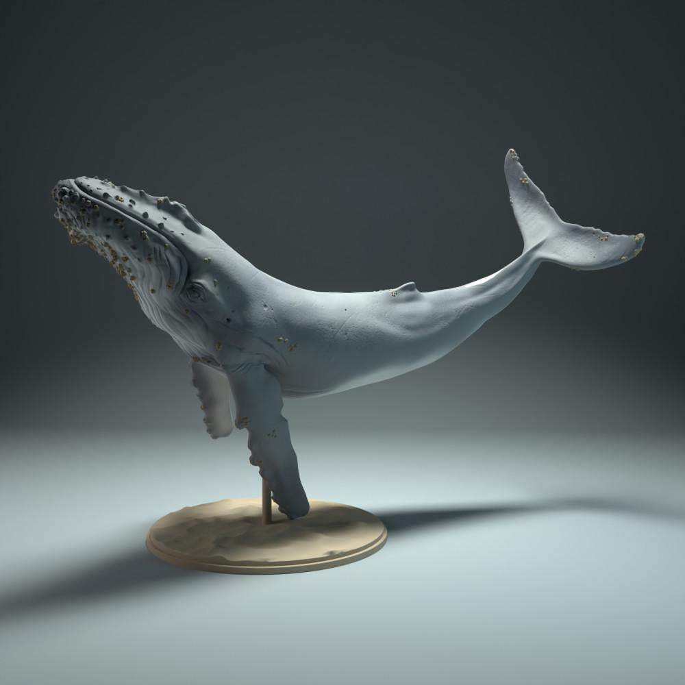 Produktfoto Tierfigur Animal Den Miniatures 1: Meerestier Tierfigur: Buckelwal (22_09_03)
