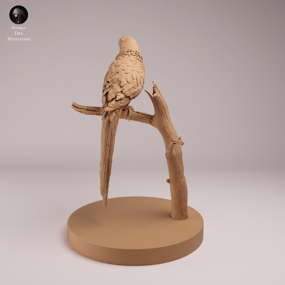 Produktfoto Tierfigur Animal Den Miniatures 1: Vogel Tierfigur: Hyazinth-Ara (26_08_05)