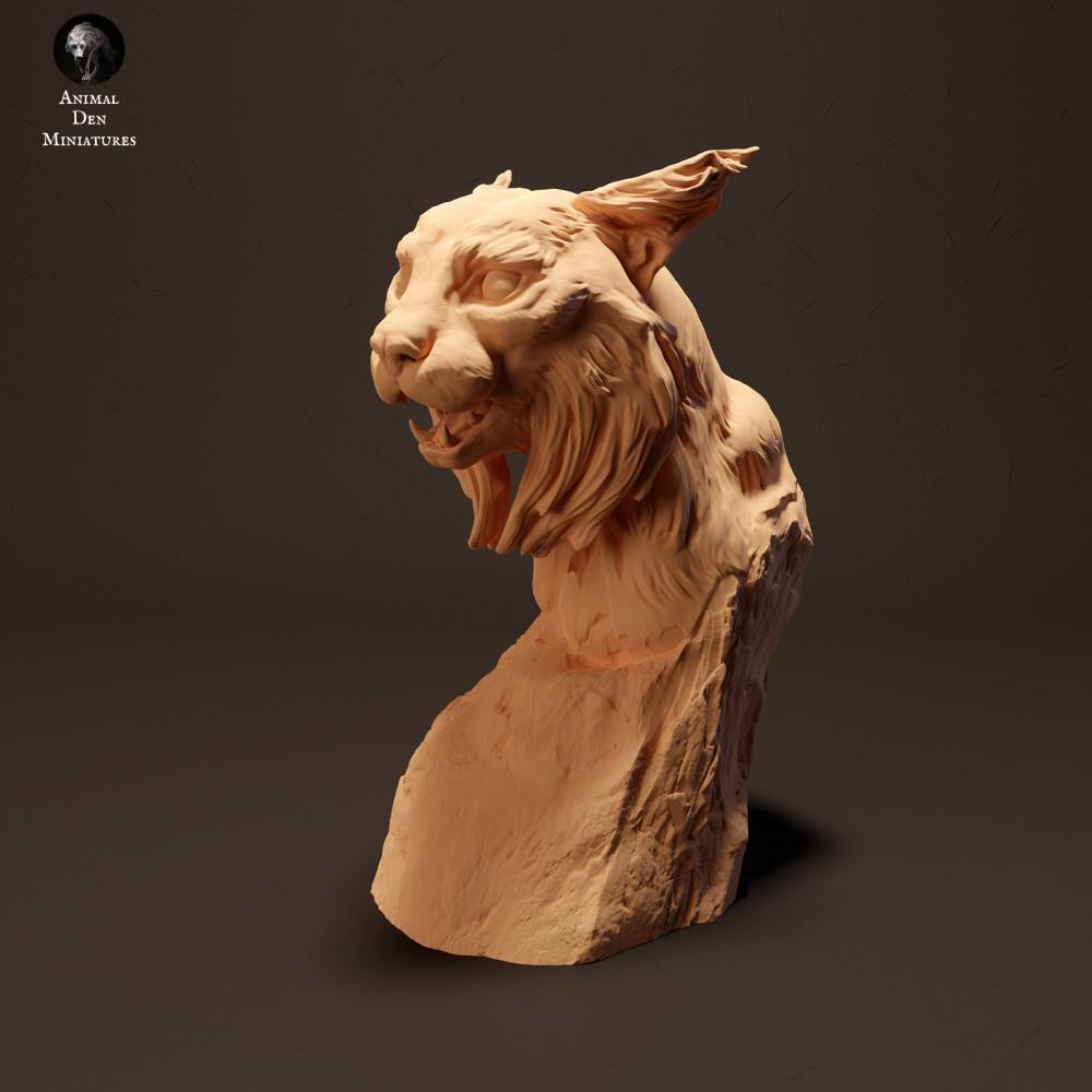Produktfoto Tierfigur Animal Den Miniatures 1: Wildtier Tierfigur: Iberischer Luchs - Büste (23_10_13)