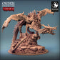 Produktfoto Tabletop 28mm Lord of the Print (LotP) 0: Tabletop Miniatur: Untoter Drache auf Ruinen-Base, Knochenwyrm Bone Dragon, Boss-Monster - Immortalis Dragon Guard (24_02_D2)