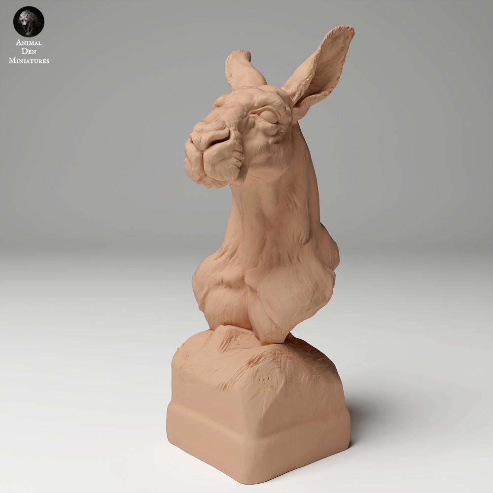 Produktfoto Tierfigur Animal Den Miniatures 0: Wildtier Tierfigur: Rotes Riesenkänguru - Büste (24_05_02)