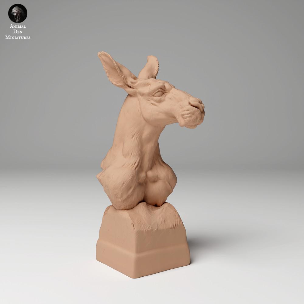 Produktfoto Tierfigur Animal Den Miniatures 1: Wildtier Tierfigur: Rotes Riesenkänguru - Büste (24_05_02)