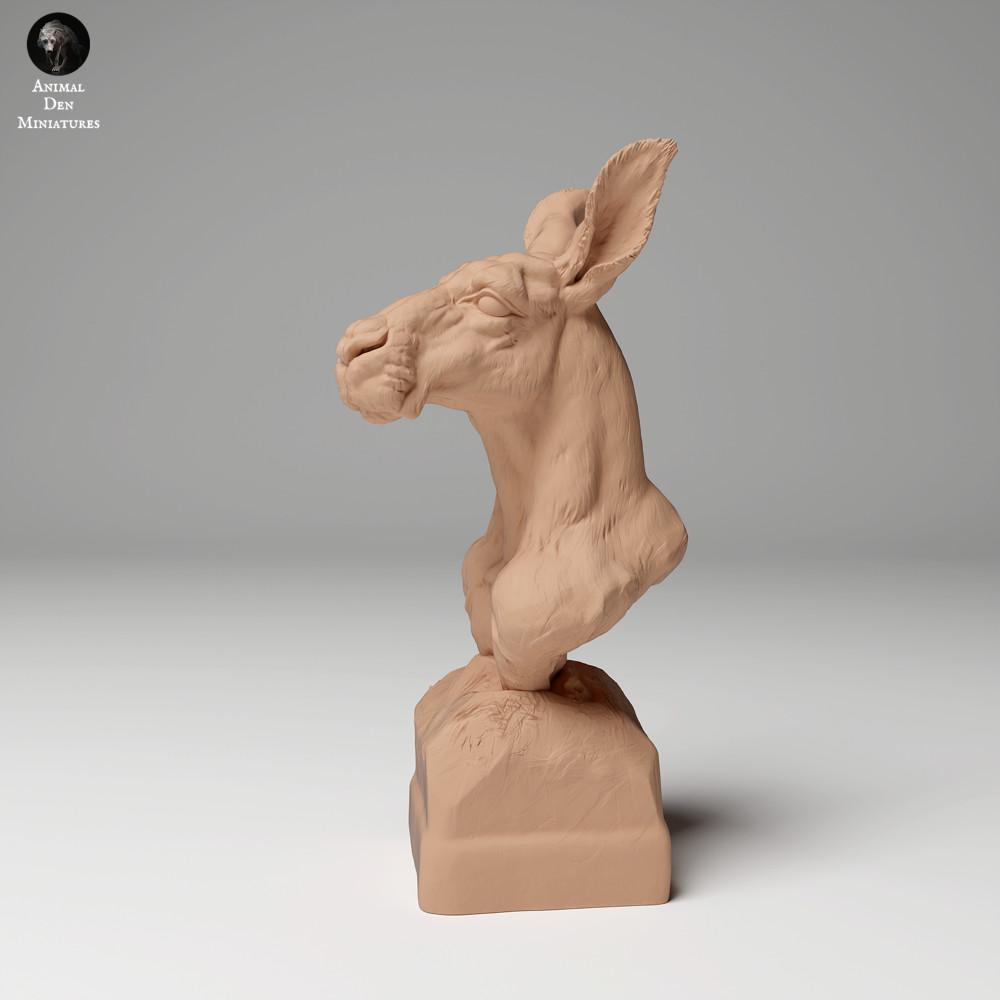 Produktfoto Tierfigur Animal Den Miniatures 2: Wildtier Tierfigur: Rotes Riesenkänguru - Büste (24_05_02)