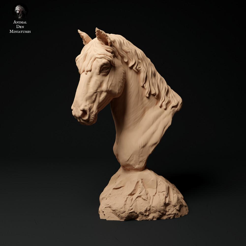 Produktfoto Tierfigur Animal Den Miniatures 2: Pferde Tierfigur: Konik-Pferd - Büste (23_11_12)
