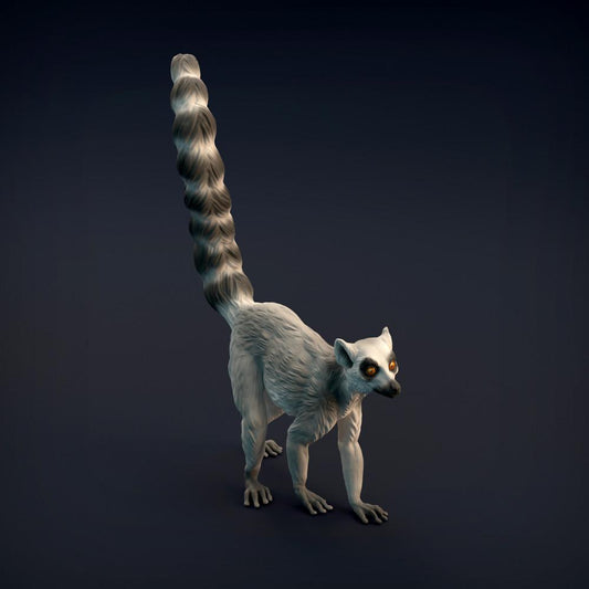 Produktfoto Tierfigur Animal Den Miniatures 0: Wildtier Tierfigur: Katta (Ringelschwanzlemur) (22_01_03)