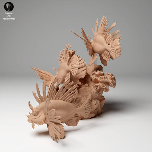 Zdjęcie produktu figurki zwierzęcej Animal Den Miniatures 0: Morskie zwierzę figurka zwierzęca: skrzydlica (24_06_08)