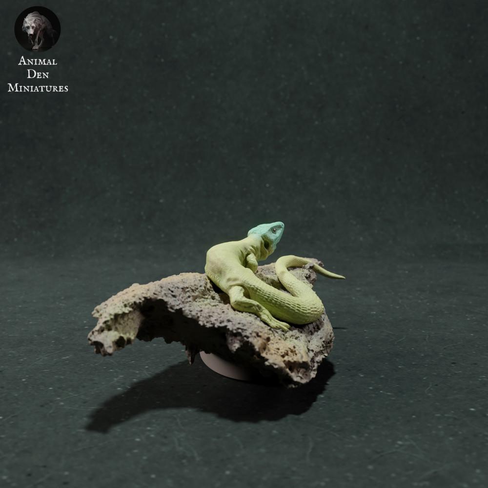 Produktfoto Tierfigur Animal Den Miniatures 1: Reptilien Tierfigur: Smaragdeidechse (22_11_13)