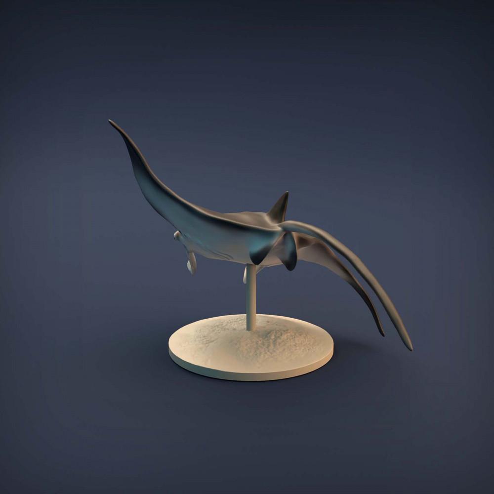 Produktfoto Tierfigur Animal Den Miniatures 3: Meerestier Tierfigur: Mantarochen (21_12_02)