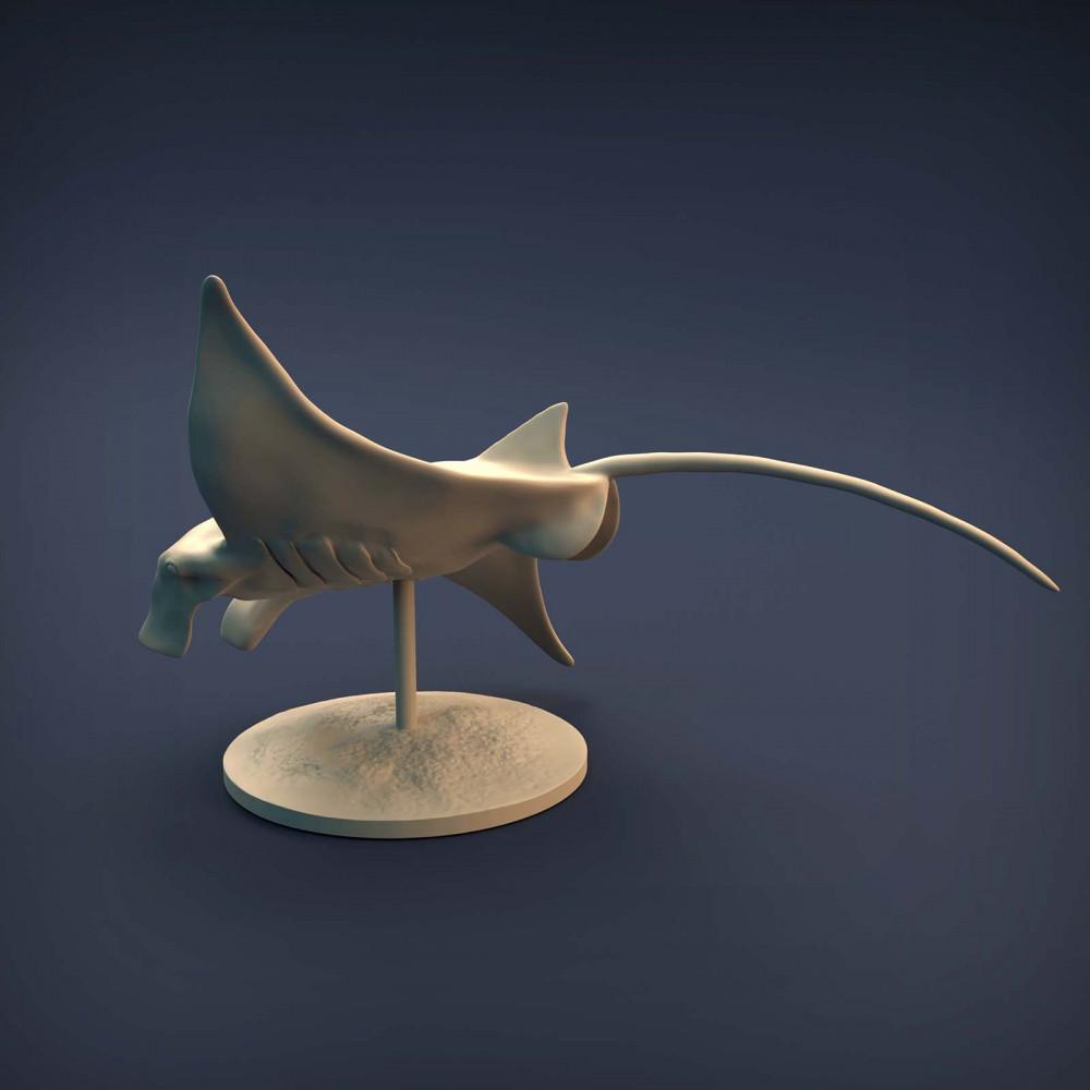 Produktfoto Tierfigur Animal Den Miniatures 8: Meerestier Tierfigur: Mantarochen (21_12_02)