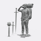 Produktfoto Miniatur Möbel, Einrichtung Diorama und Modellbau  0: Mittelalterliche Schmiede: 3 Waffen - Morgenstern, Dolch und Schwert