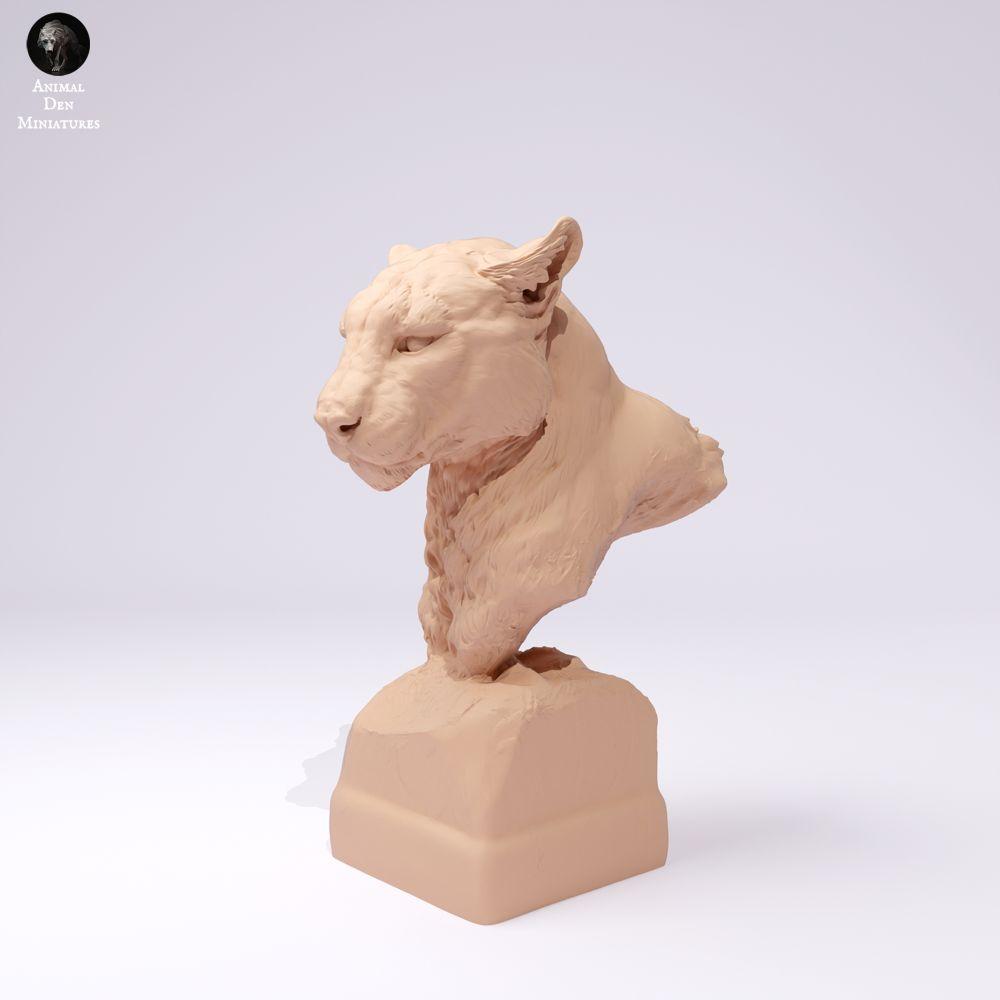 Zdjęcie produktu 1: figurka dzikiego zwierzęcia: Puma - popiersie (25_01_10)