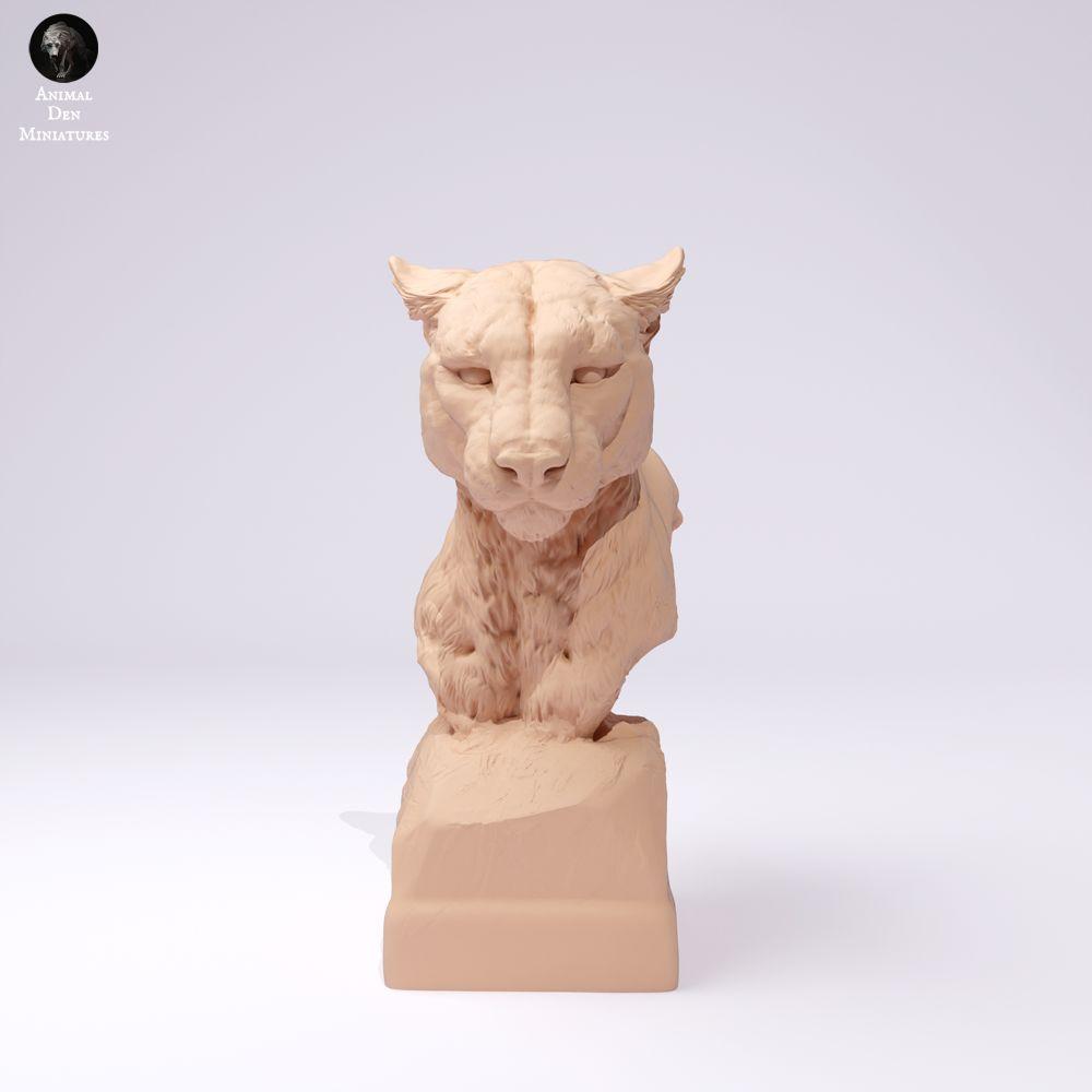 Zdjęcie produktu 2: Figurka dzikiego zwierzęcia: Puma - popiersie (25_01_10)