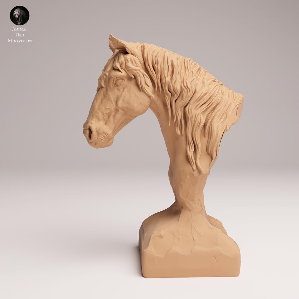 Produktfoto 2: Pferde Tierfigur: Mustang - Büste (25_09_01)