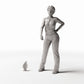 MyPortal Studios, Pflanzen und Gewächse: 9 Bodendecker, Modell 523: mit menschlicher Figur als Größenvergleich im Maßstab 1:35