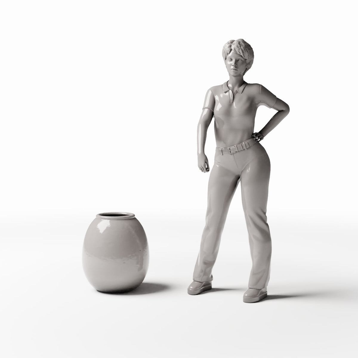 MyPortal Studios set 26, model 1358: vedle lidské figurky v měřítku 1:35